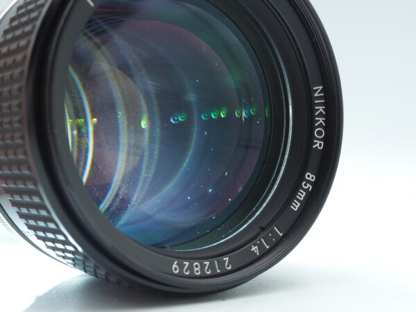 NIKON Nikkor AI-S 85mm 1:1.4 *イ344-2 - 画像 (2)
