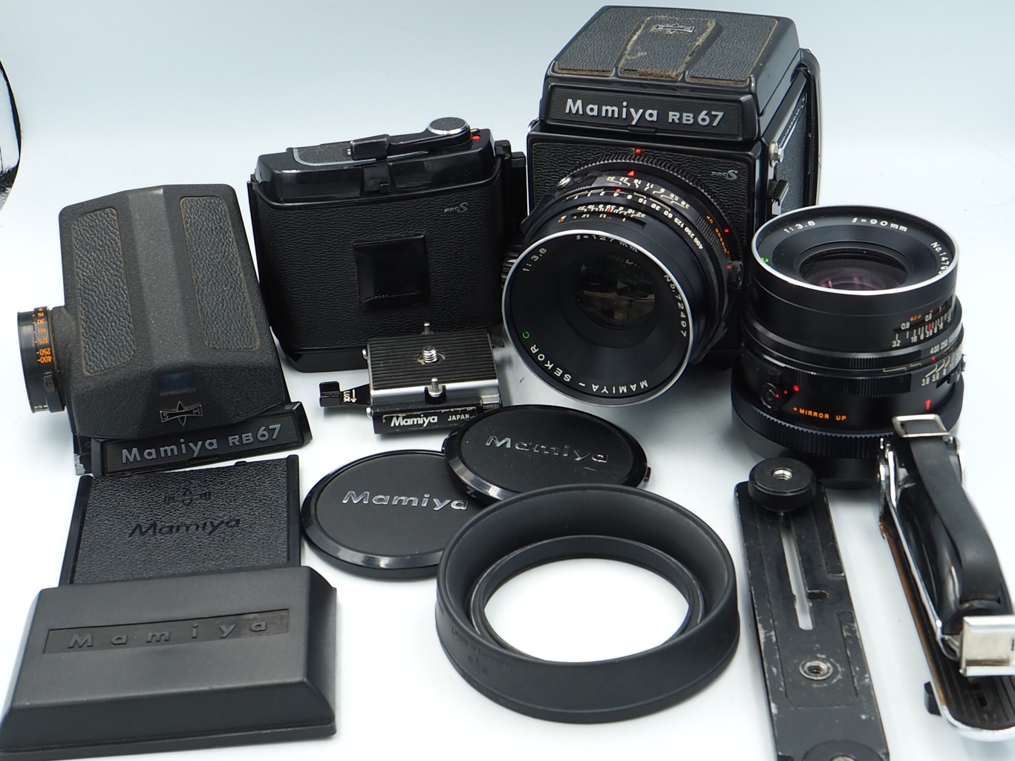 【Leopard様お取り置き】Mamiya RB67PRO 127mm mamiya RB67 SEKOR C 90mm ,127mm *イ588 – 九楽堂